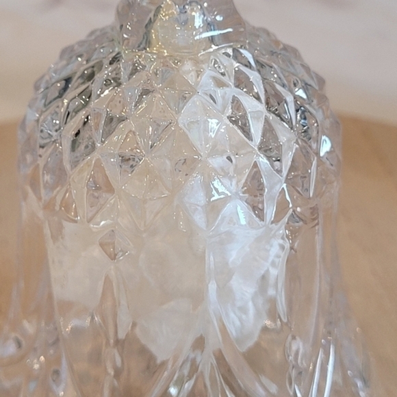 Vintage HomeTrends Rainbow Pattern Dinner‎ Bell 24% Lead Crystal - Picture 8 of 11